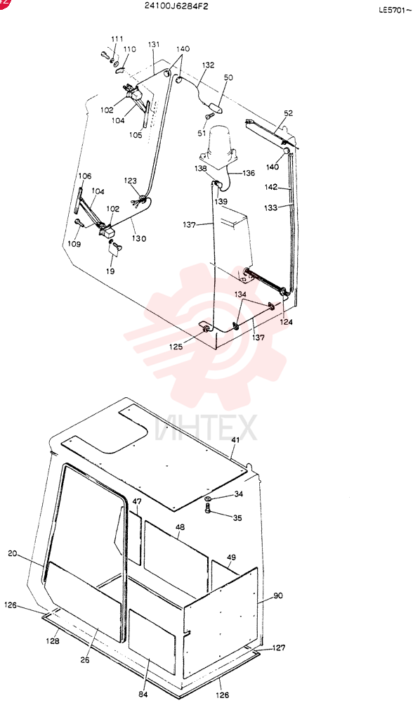 CAB ASSY 24100J6284F2 (1)