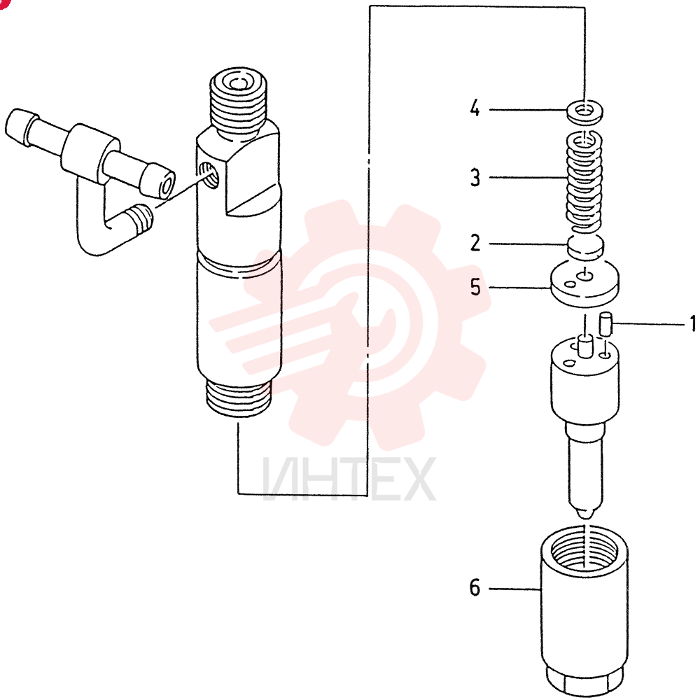 HOLDER ASM, NOZZLE VI8941222631