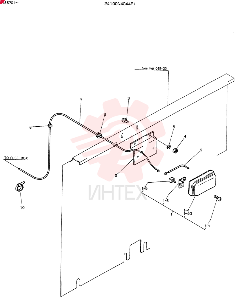 LIGHT ASSY 24100N4044F1