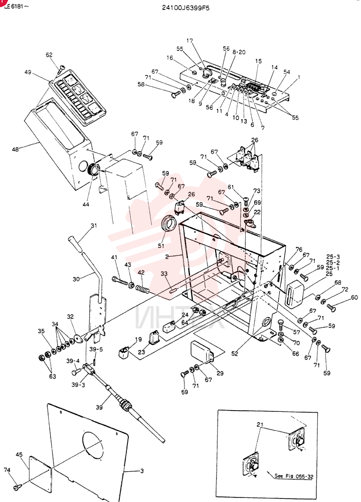 PANEL ASSY,INST 24100J6399F5 (1)