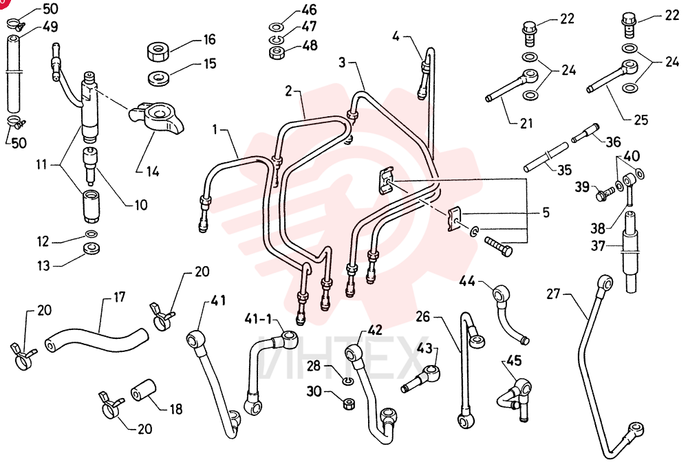 PIPE ASM., INJ. NO.1
