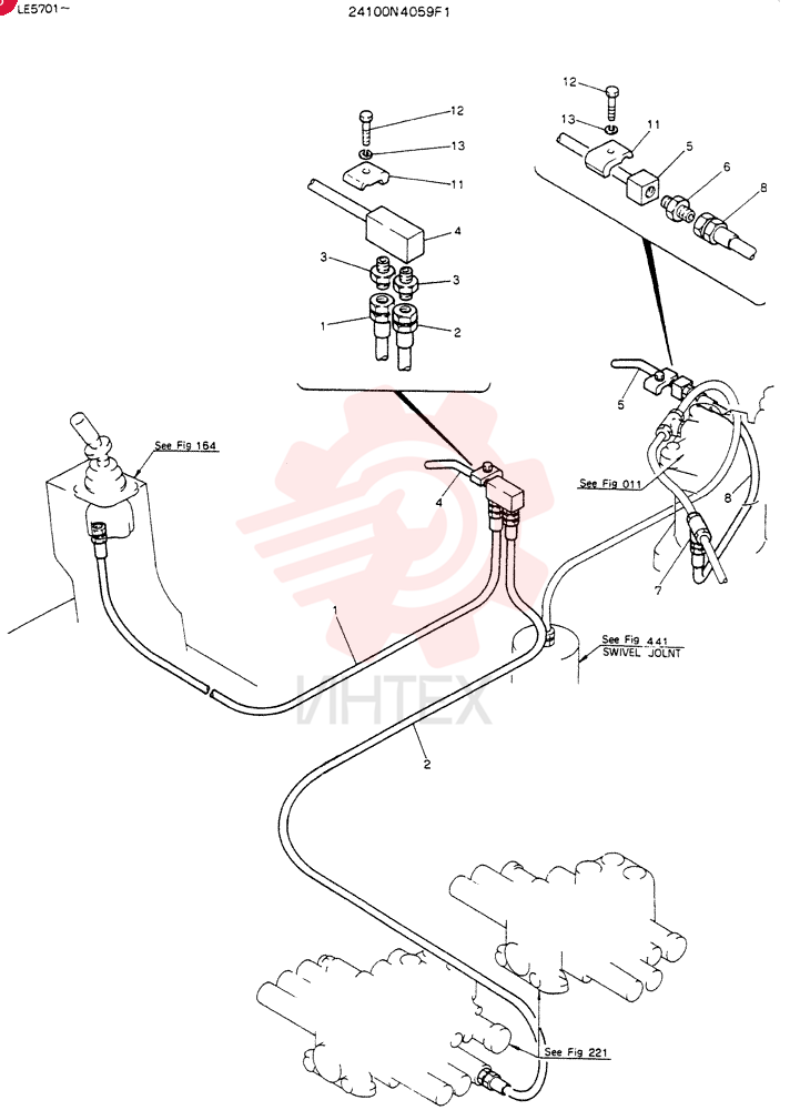 REWORK,HYDR LINES 24100N4059F1
