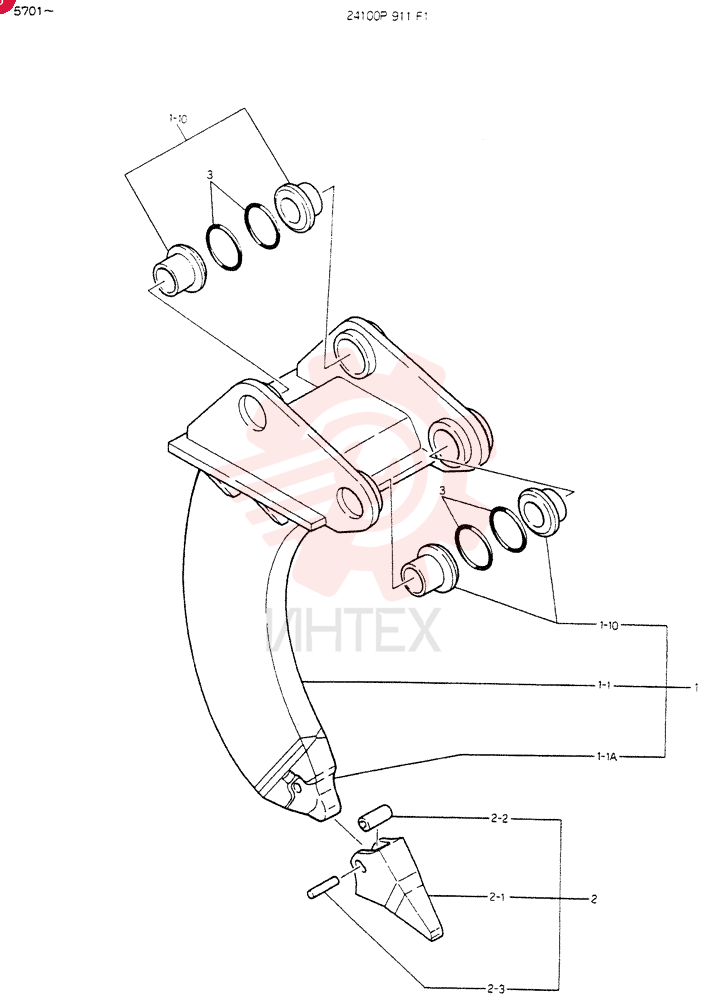 RIPPER ASSY 24100P911F1