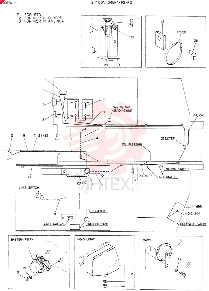 WIRING ASSY,ELEC 24100N4048F2