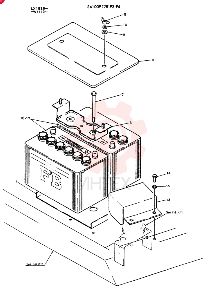BATTERY ASSY 24100P1761F3