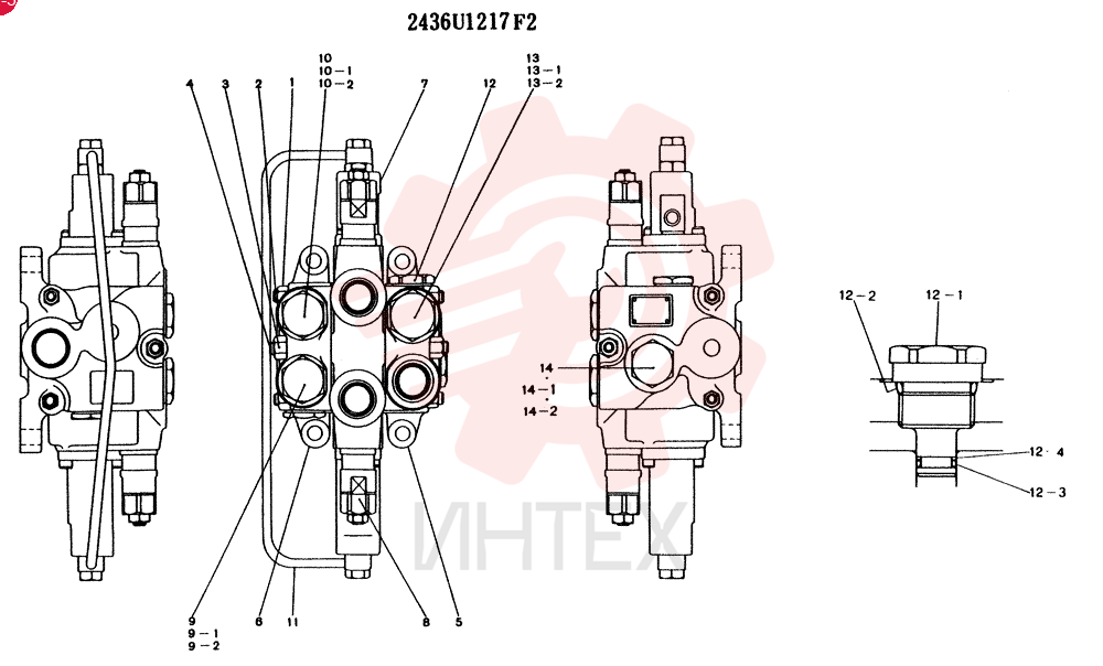 CONTROL VALVE 2436U1217F2