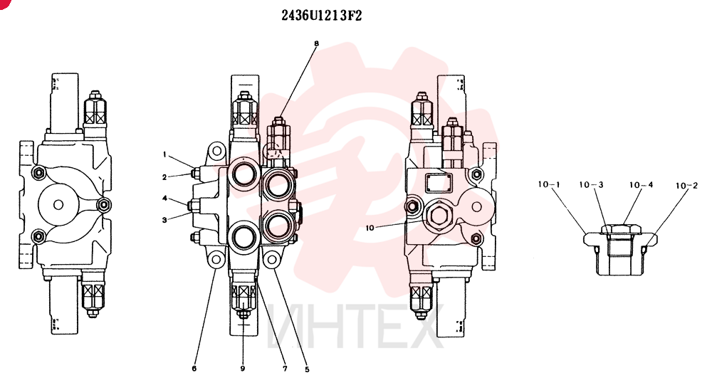 CONTROL VALVE 2436U1213F2