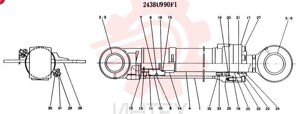 CYLINDER 2438U990F1