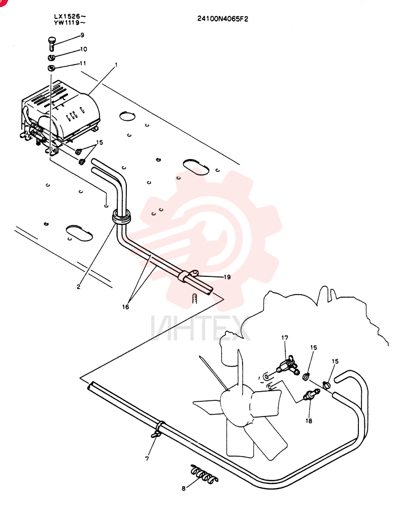 HEATER ASSY 24100N4065F2