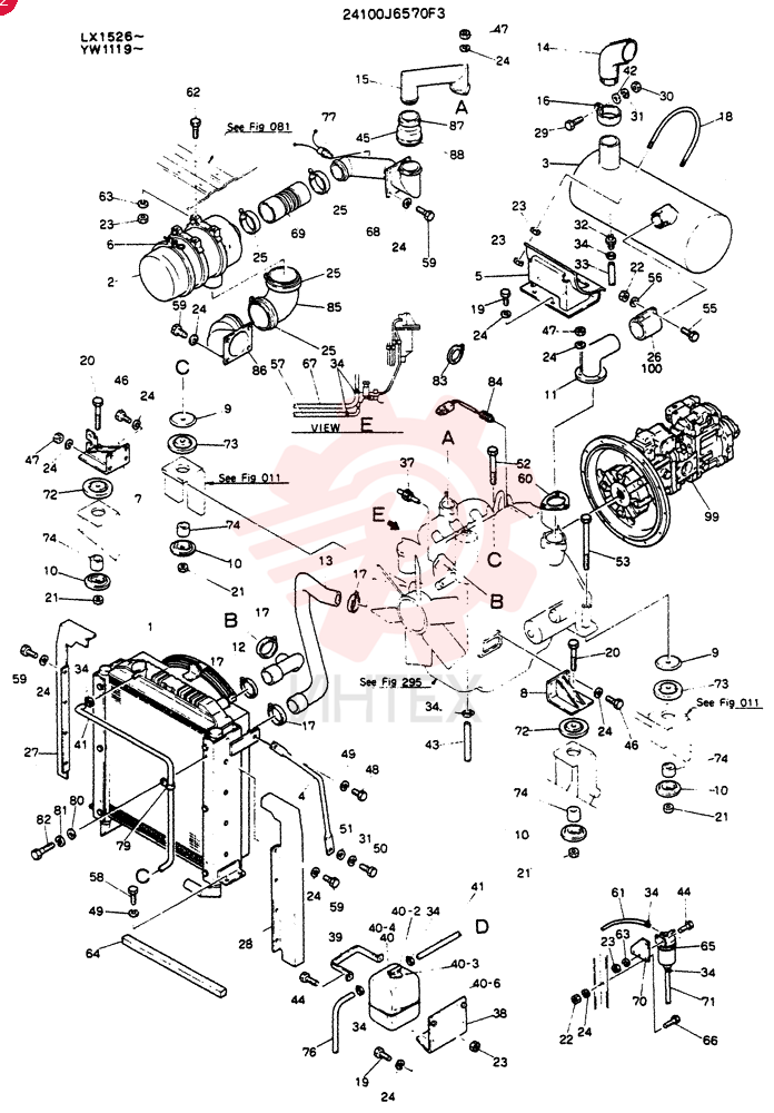 POWER-PLANT ASSY 24100J6570F3