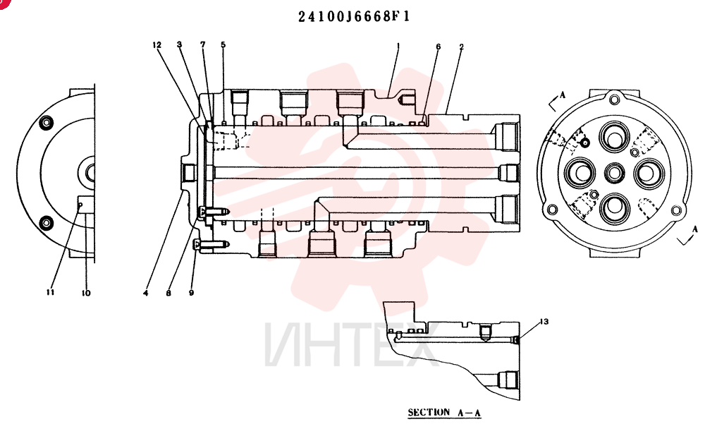 SWING JOINT 24100J6668F1