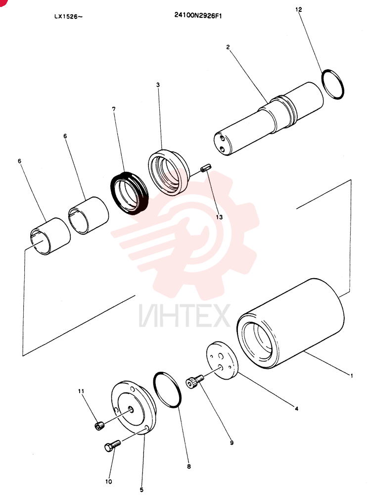 TRACK ROLLER 24100N2926F1