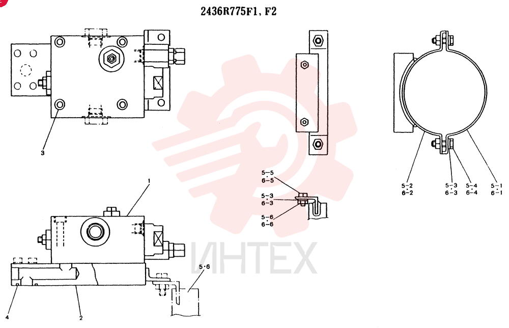 VALVE ASSY, HOLDING 2436R775F1
