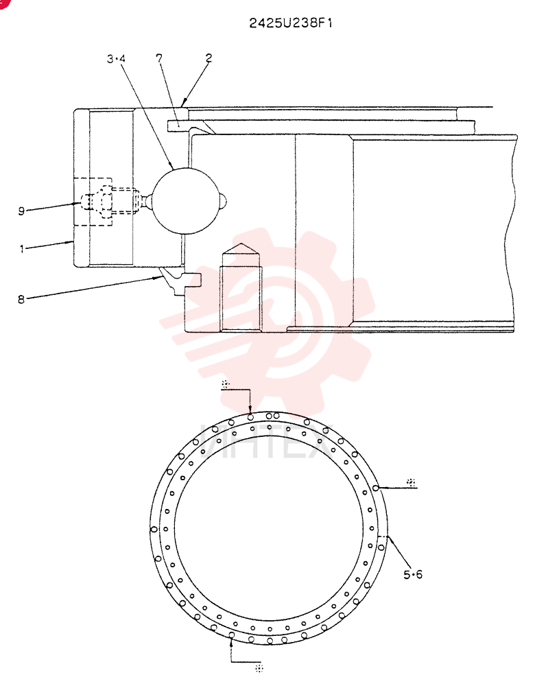 BEARING 2425U238F1