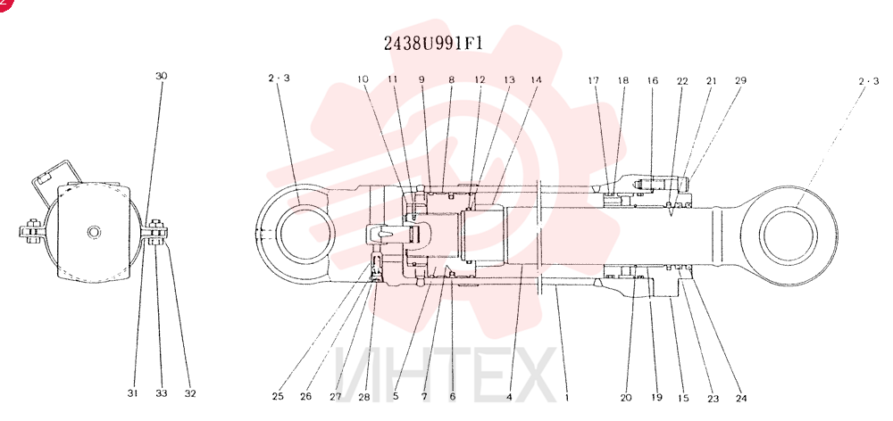 CYLINDER 2438U991F1
