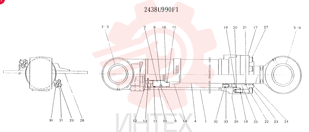 CYLINDER 2438U990F1