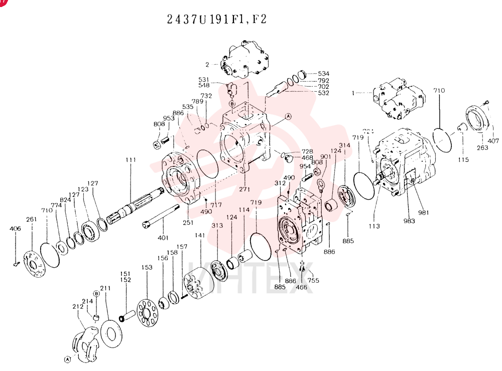 PUMP 2437U191F1