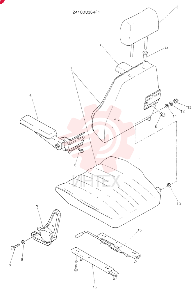 SEAT 24100U364F1
