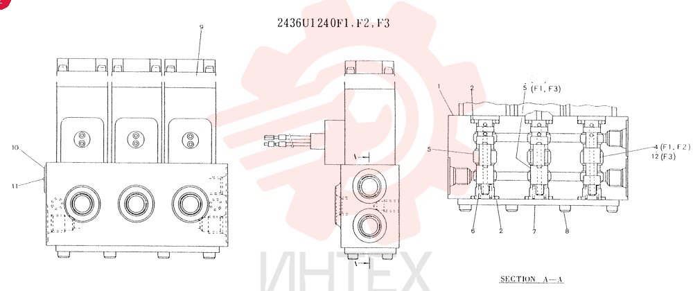 SOLENOID VALVE 2436U1240F1