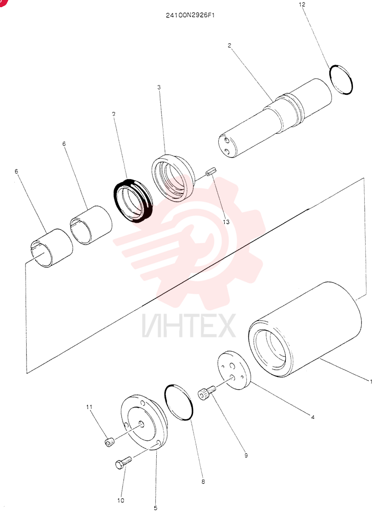 TRACK ROLLER 24100N2926F1