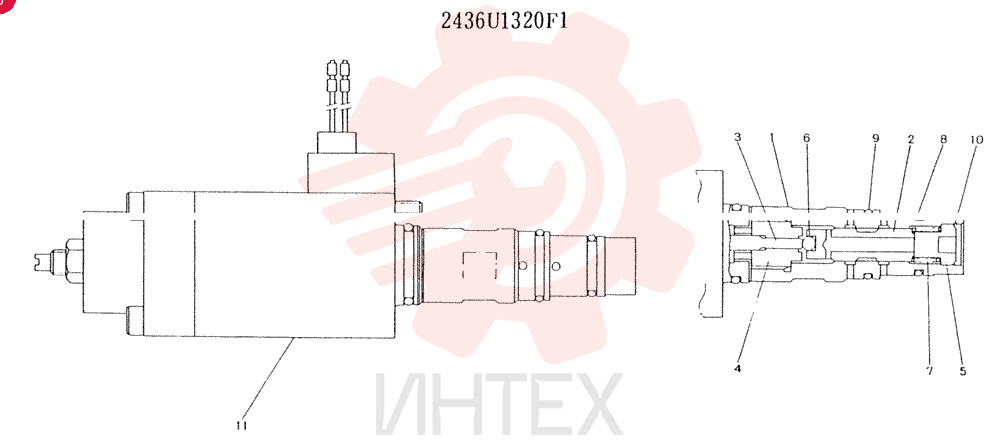 VALVE 2436U1320F1