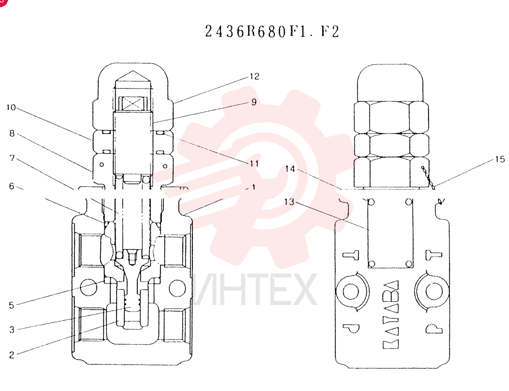 VALVE PRESSURE RELIE 2436R680F1