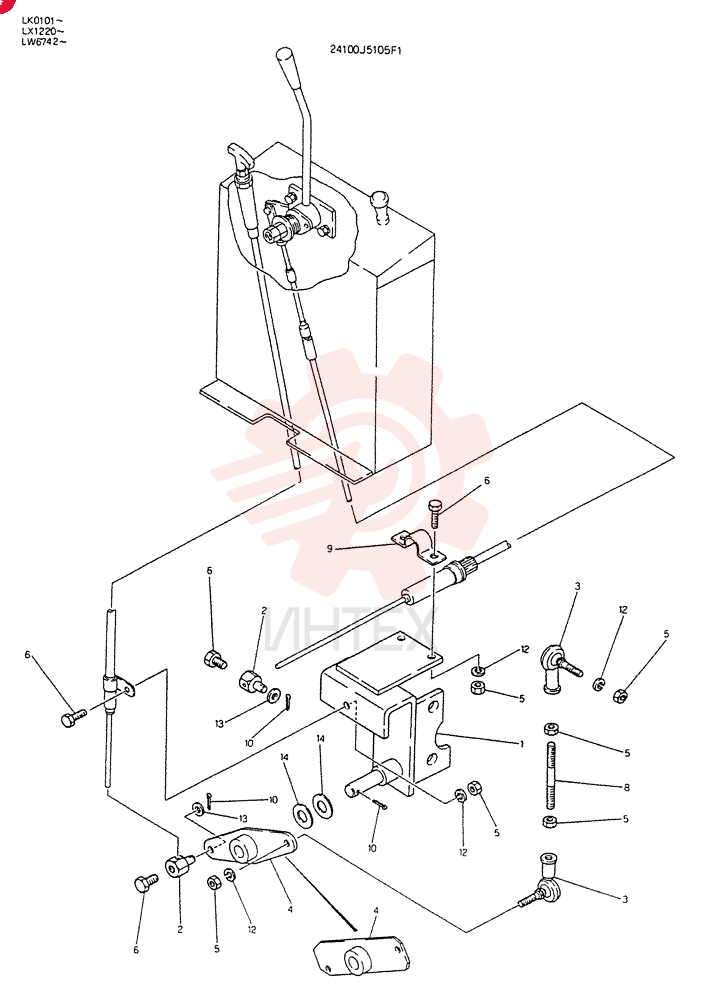 CONTROL ASSY ENGINE 24100J5105F1 (2)