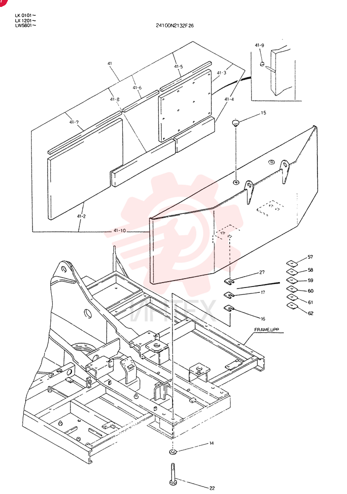 COUNTER WEIGHT (FOR SILENCE) 24100N2132F26 (2)