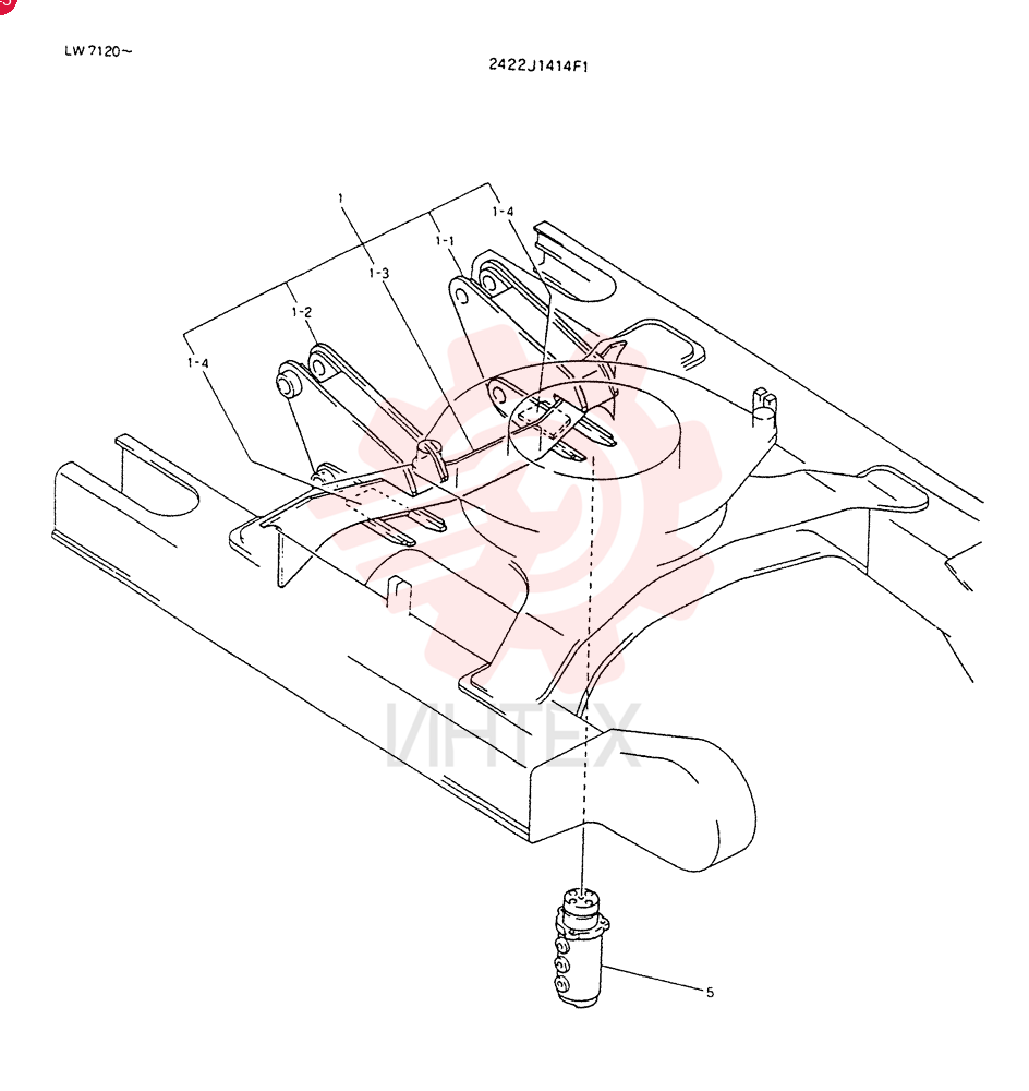 FRAME, LOW 2422J1414F1 (2)