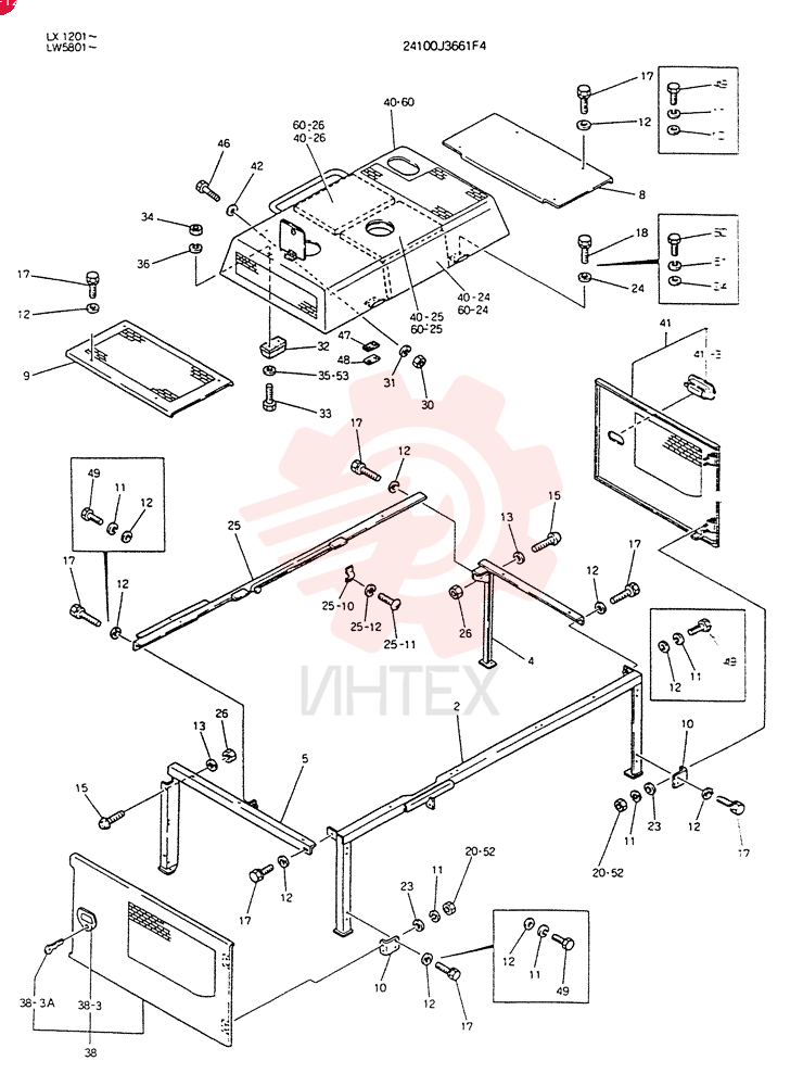 GUARD ASSY (FOR EXPORT) 24100J3661F4 (1)