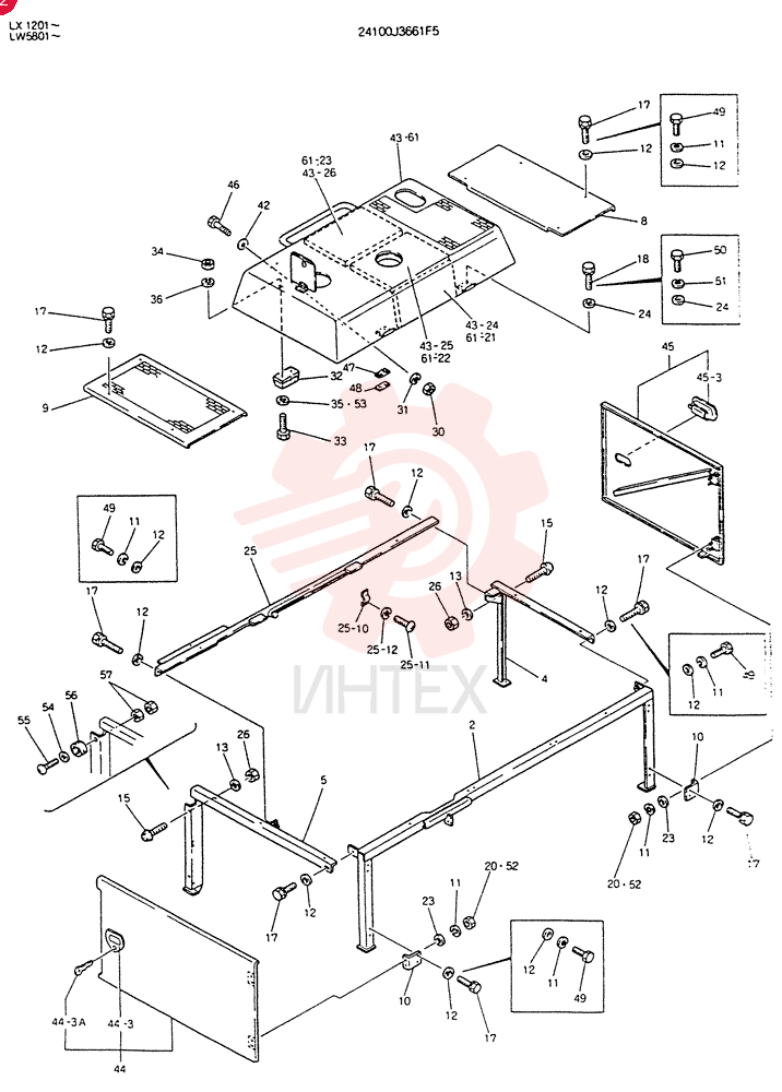 GUARD ASSY (FOR EXPORT) 2410CJ3661F5 (1)