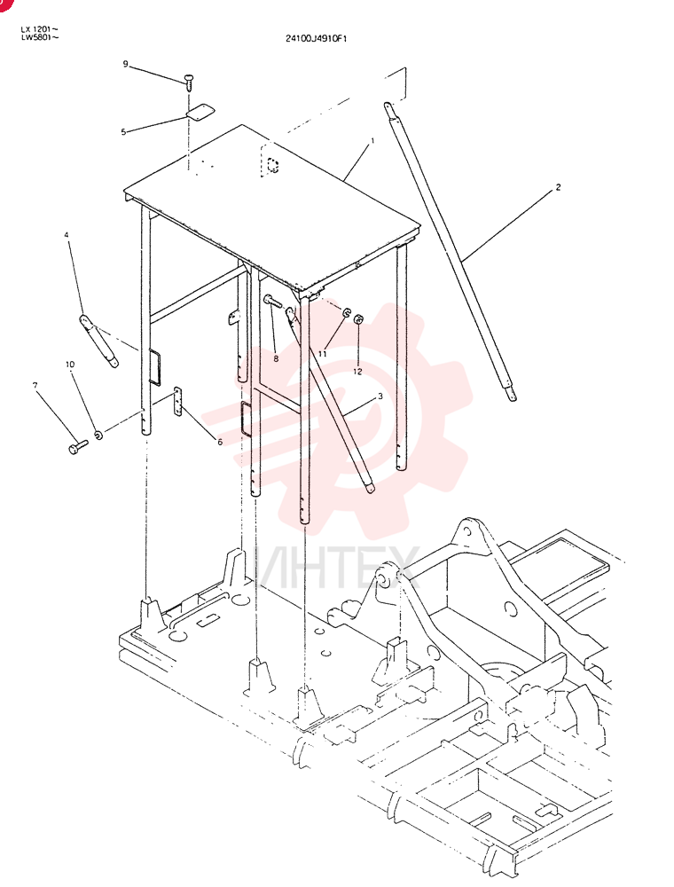 GUARD ASSY, HEAD 24100J4910F1 (2)