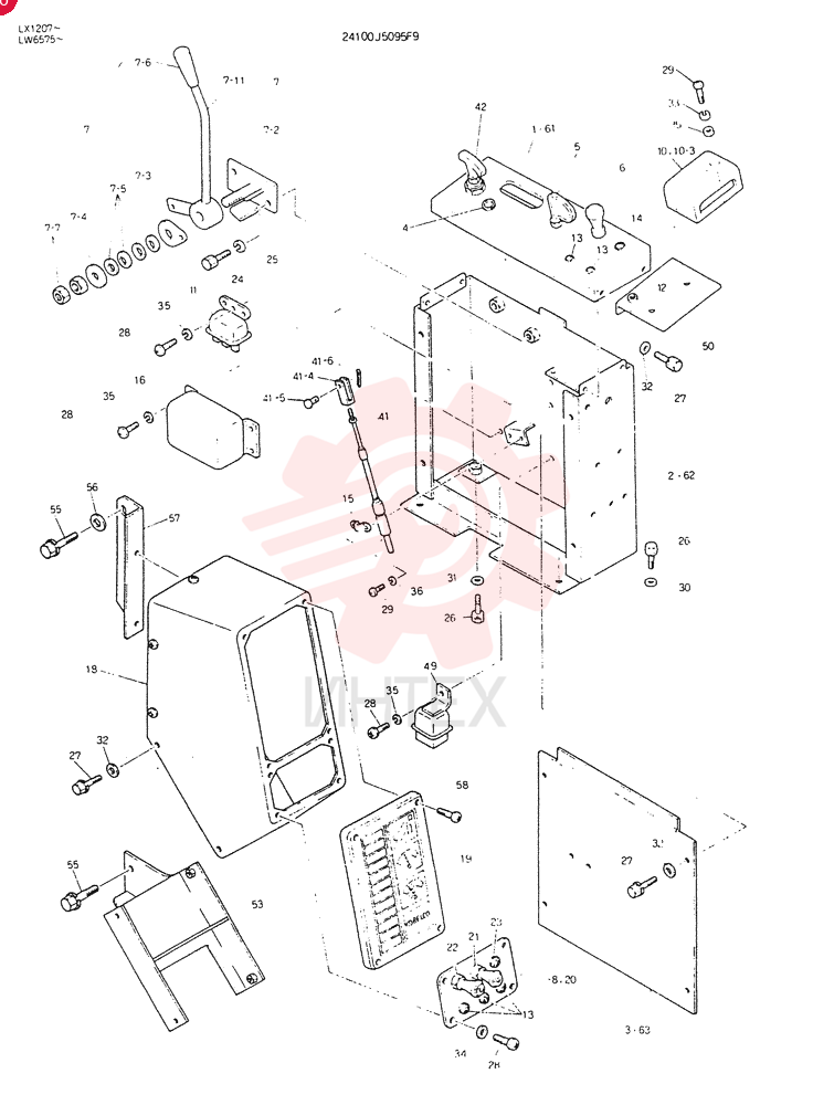 PANEL ASSY, INST (FOR EXPORT) 24100J5095F9 (1)
