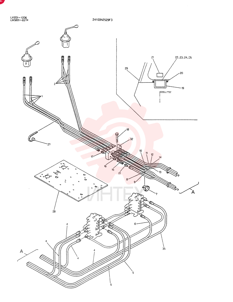 REMOTE-CONTROL ASSY (MULTI) 24100N2529F3 (1)