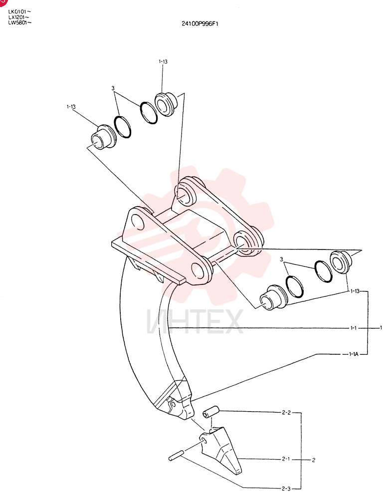 RIPPER ASSY 24100P996F1 (2)