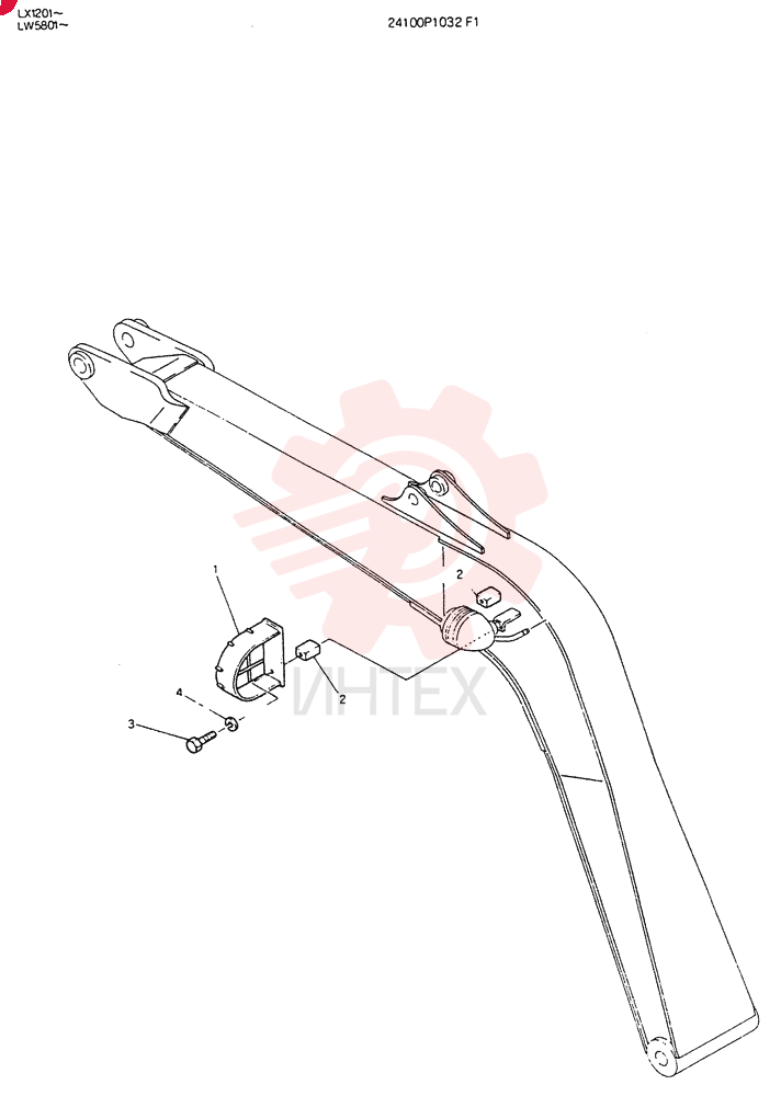 Схема (K904D) - EXCAVATOR ASN LW5801 (1/84-12/03) 24100P1032F1 (1)