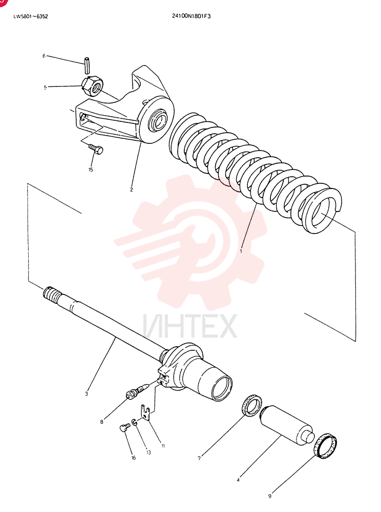 SPRING ASSY, TRACK 24100N1801F3 (1)