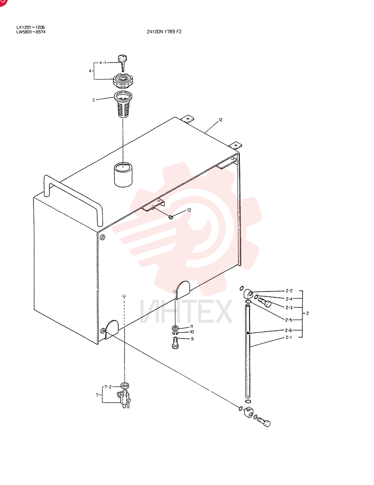 TANK ASSY, FUEL 24100N1789F2 (2)