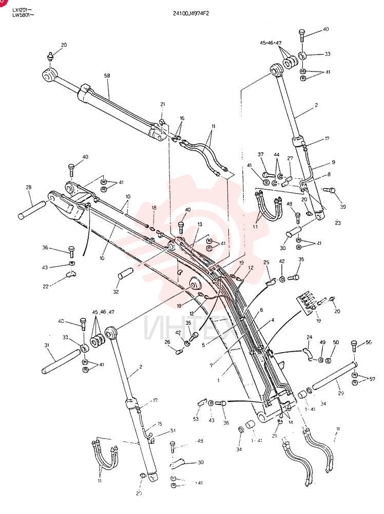 BOOM   ASSY 24100J4974F2