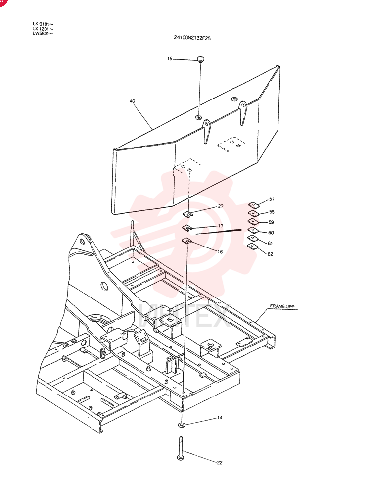 COUNTER-WEIGHT 24100N2132F25