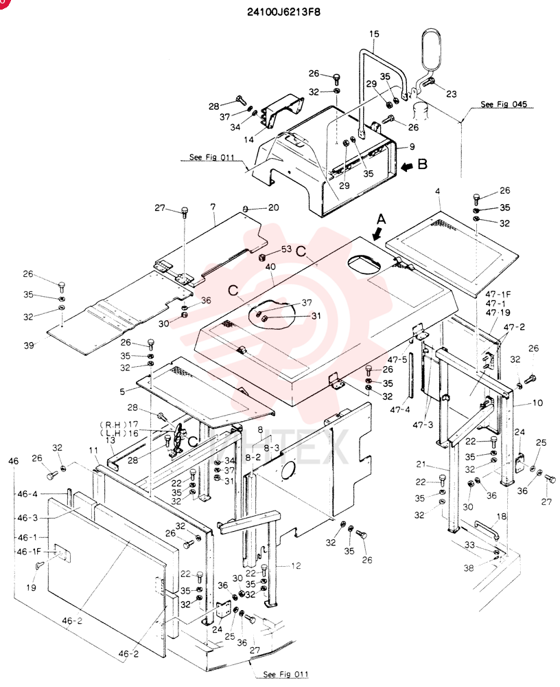 GUARD ASSY 24100J6213F8 (2)