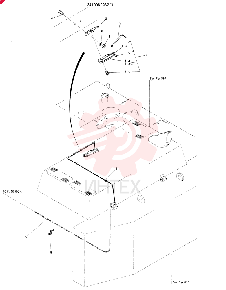 LIGHT ASSY 24100N2962F1