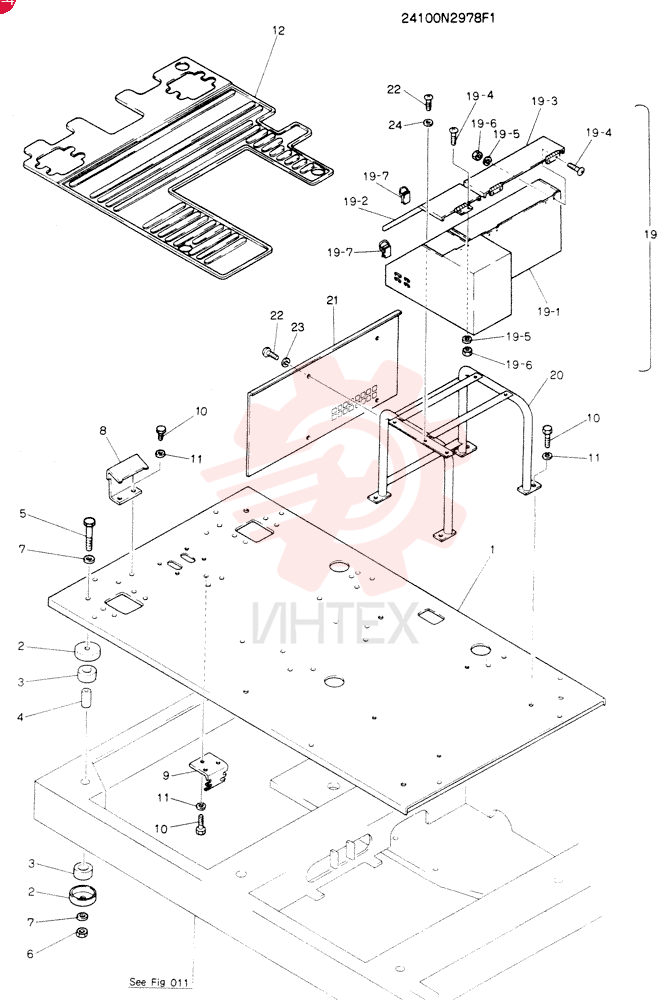 PLATE ASSY,FLOOR 24100N2978F1