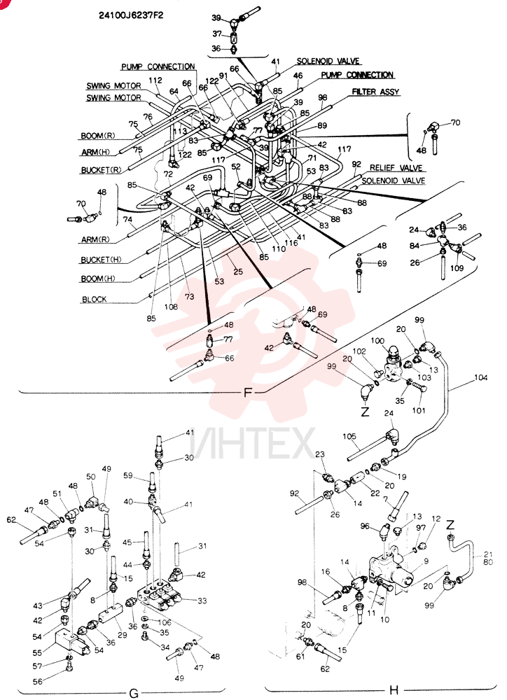 REMOTE-CONTROL ASSY 24100J6237F2 (2)