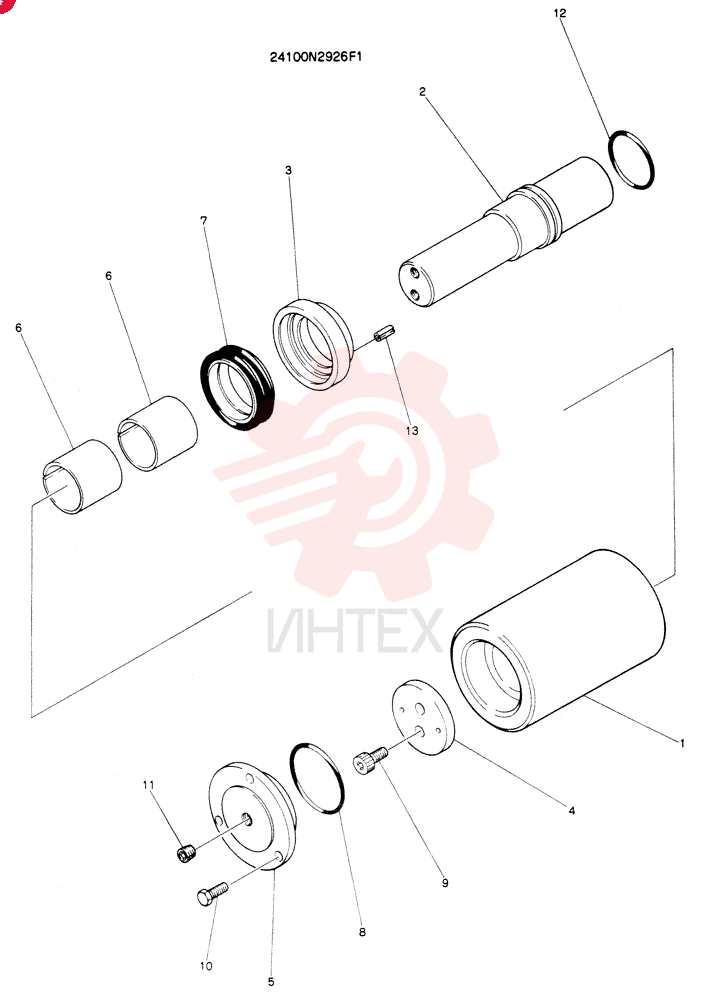 TRACK ROLLER 24100N2926F1