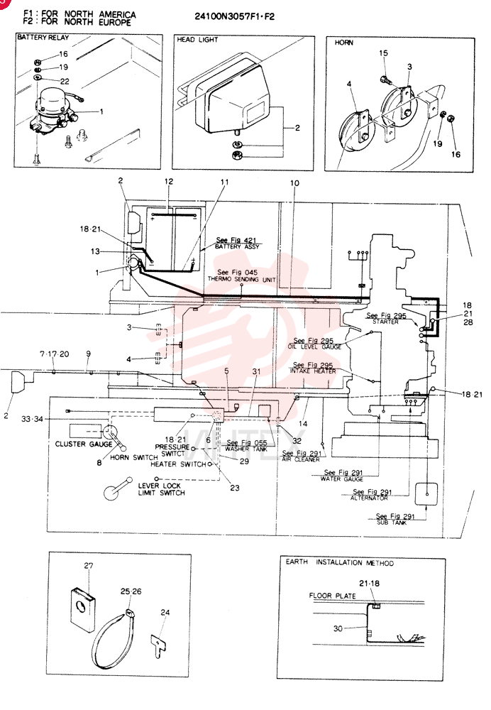 WIRING ASSY.ELEC 24100N3057F1