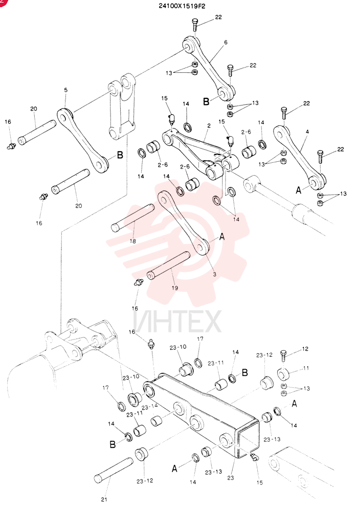 ARM ASSY,EXTENSION 24100X1519F2