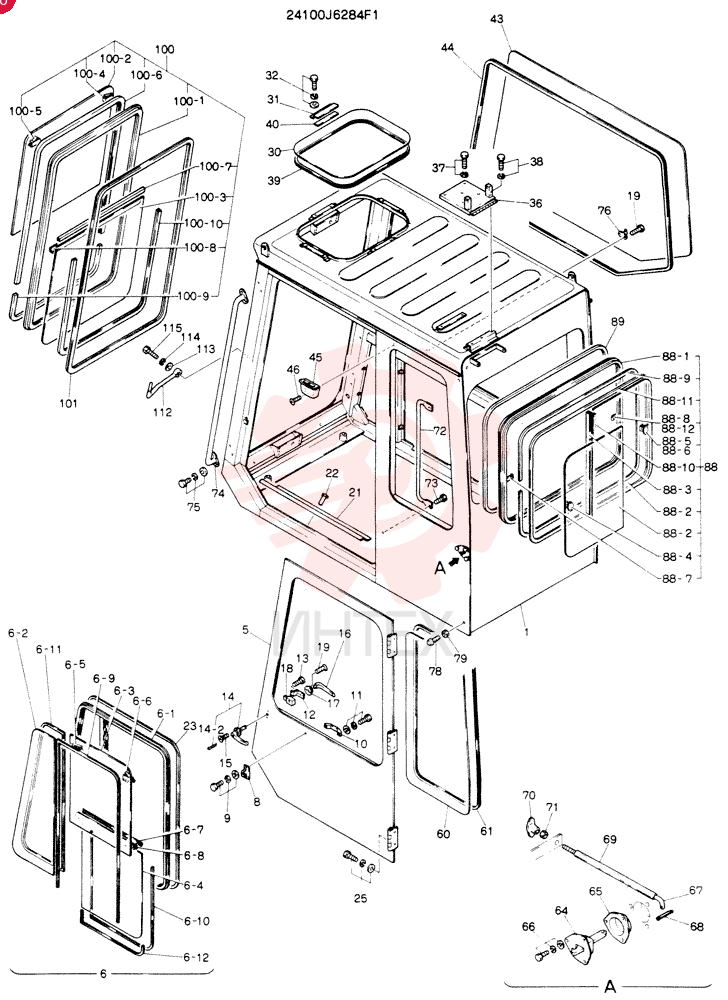 CAB ASSY 24100J6284F1 (2)