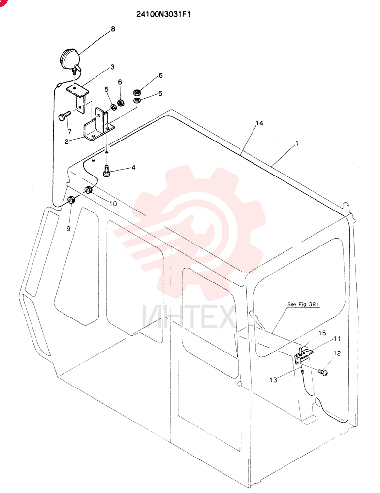 LIGHT ASSY 24100N3031F1