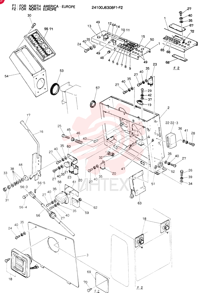 PANEL ASSY,INST 24100J6308F2